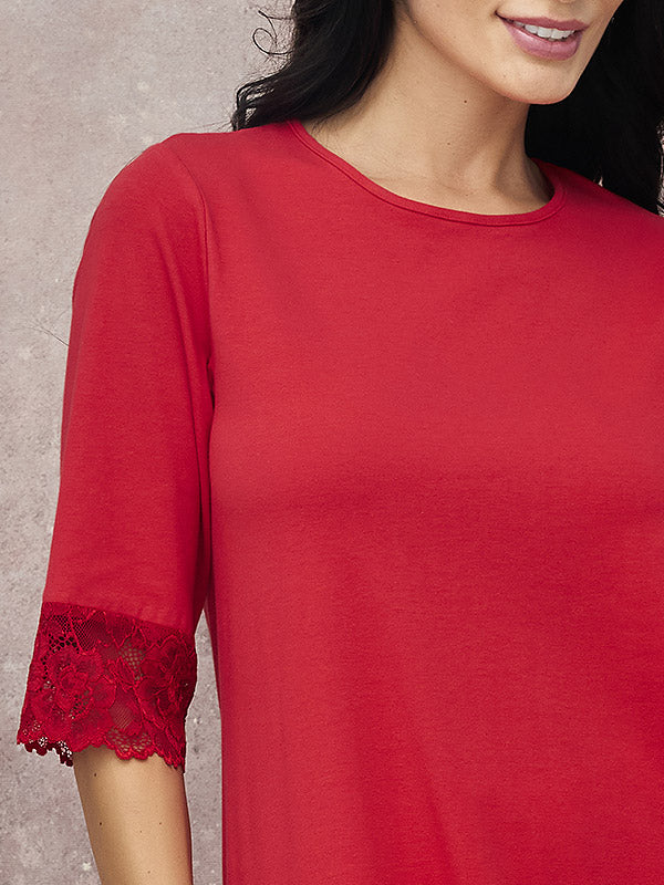 Lega medvilninė pižama "Scarlet Red"