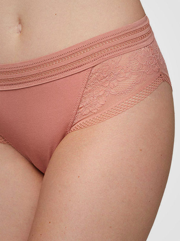 Ysabel Mora kelnaitės su nėriniais "Haley Midi Coral"