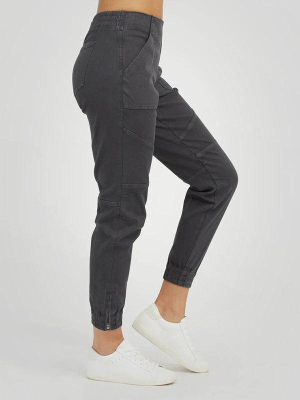 Spanx koreguojančios kelnės "Stretch Twill Joger Black"