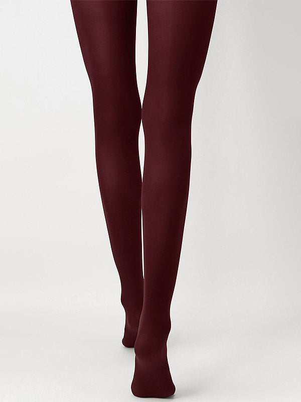 Oroblu nepermatomos matinės pėdkelnės "All Colors 50 Den Bordeaux"