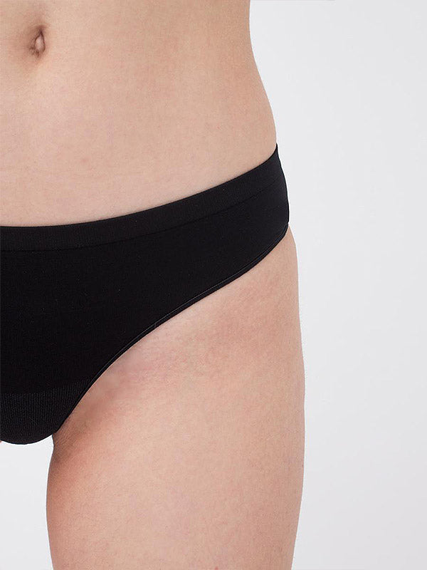 Giulia mikrofibros kelnaitės stringai "Ronya Black"