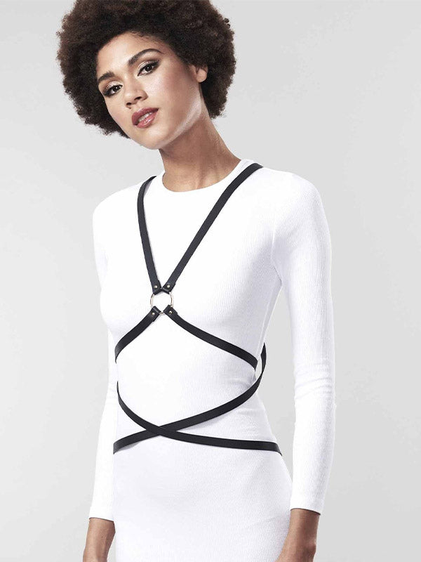 Bijoux Indiscrets kūno diržai "Multi Way Black"