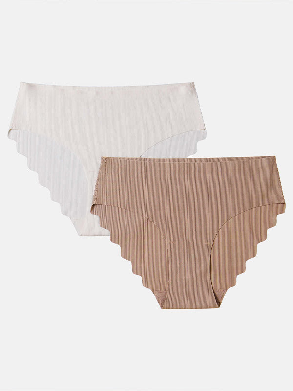 Esotiq 2 besiūlių kelnaičių komplektas "Pama Cream - Dusty Pink"