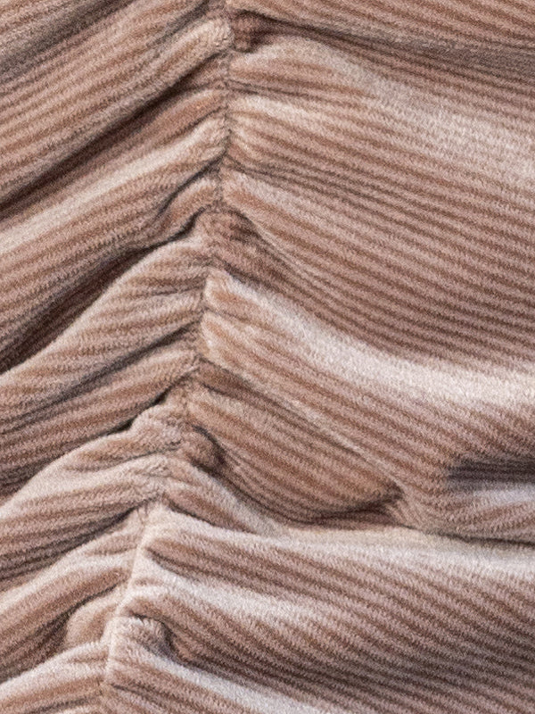 Lega puošni veliūrinė palaidinė "Zoya Cappuccino Velour"