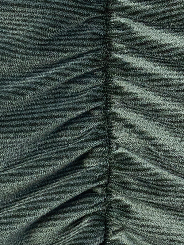 Lega puošni veliūrinė palaidinė "Zoya Green Velour"