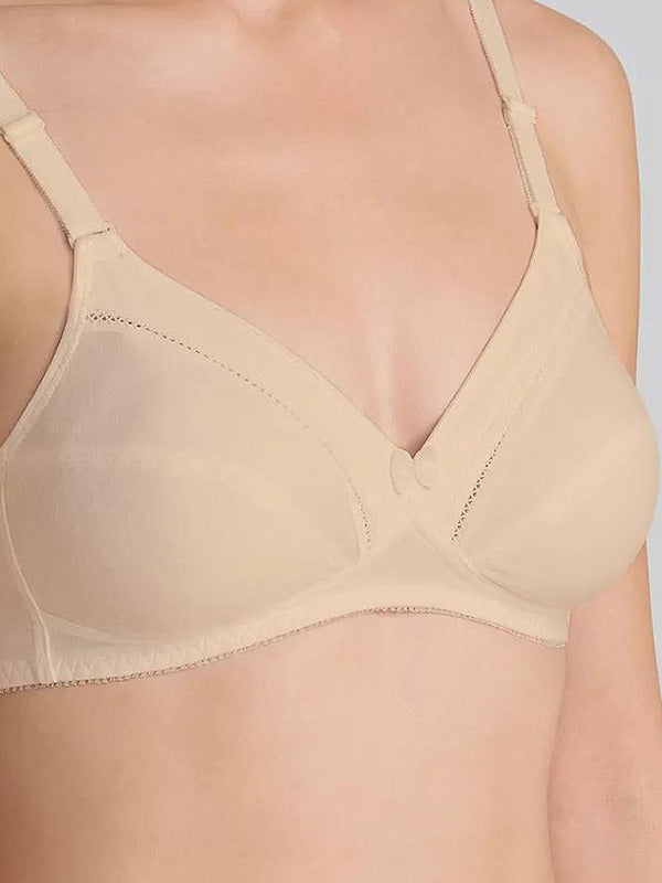 Triumph medvilninė liemenėlė be lankelių "Cotton Classic Stretch N Nude"