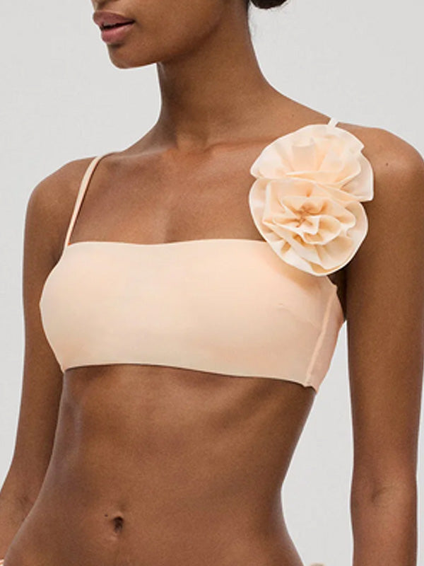 Ysabel Mora bandeau maudymosi kostiumėlis "Ariel Ivory"