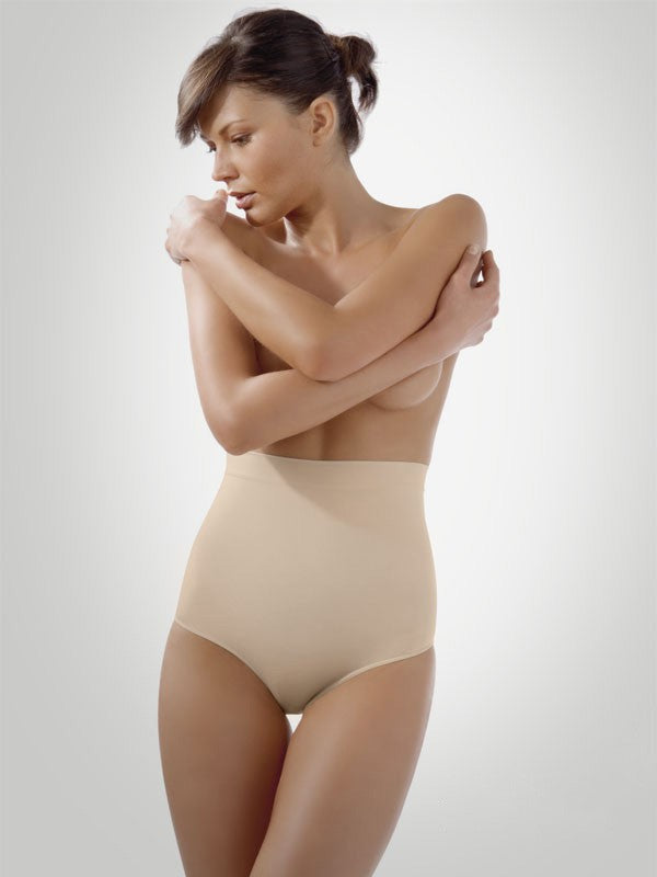 Control Body glotninančios aukšto juosmens kelnaitės "String Nude"