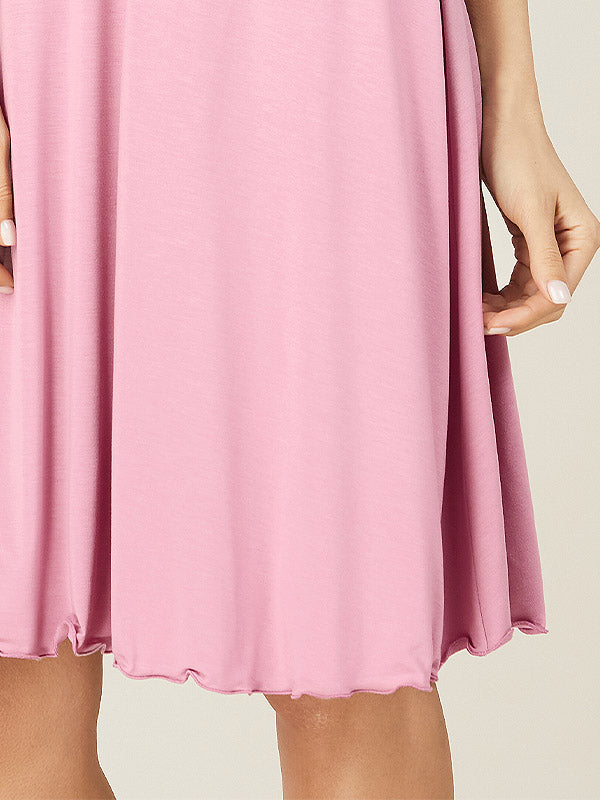Lega viskoziniai naktiniai "Regina Dusty Pink"