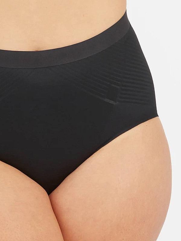 Spanx koreguojančios aukšto juosmens kelnaitės "Thinstincts® Black"