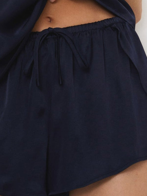Aruelle trumpa viskozinė pižama "Cressida Short Navy"