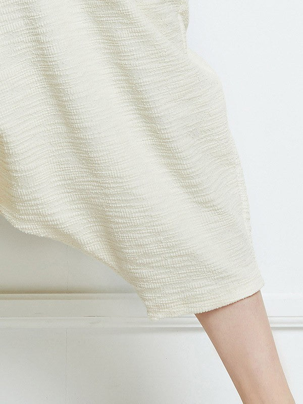 Lega medvilninės kelnės "Karena Creamy White"