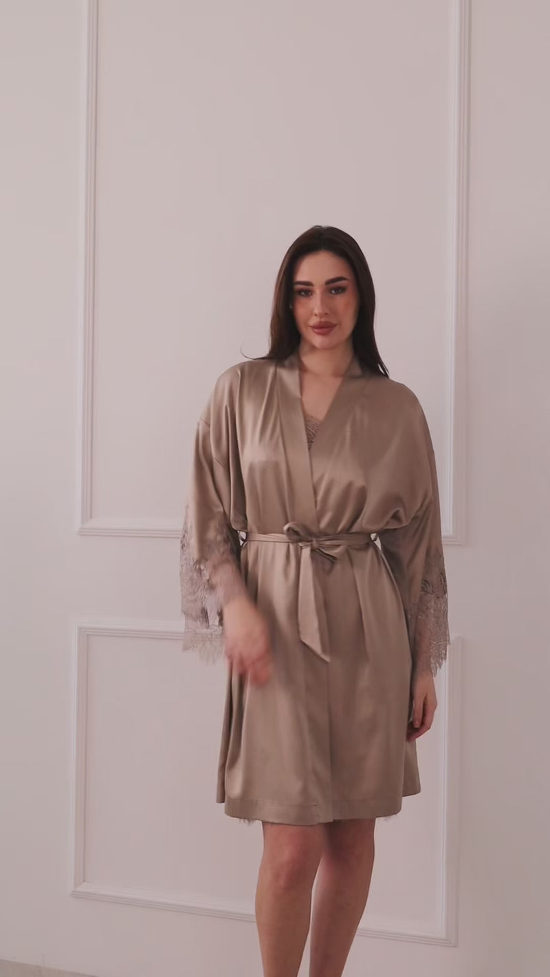 šilkiniai moteriški naktinukai