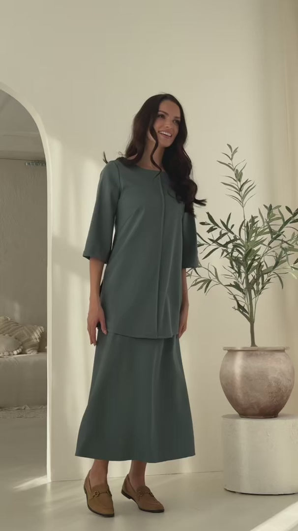 Load video: patogi tunika moterims