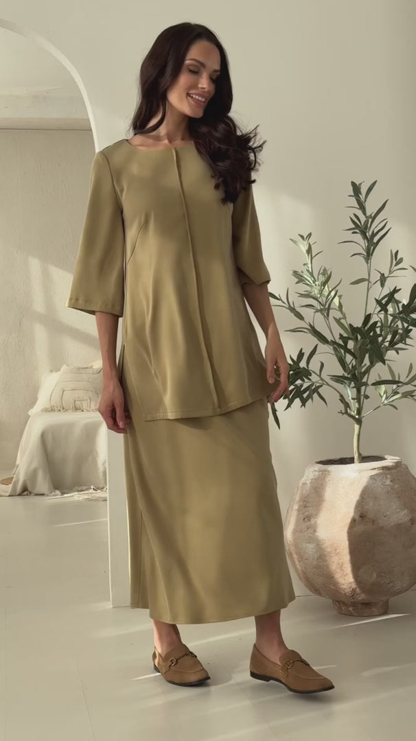 Load video: laisvo silueto tunika