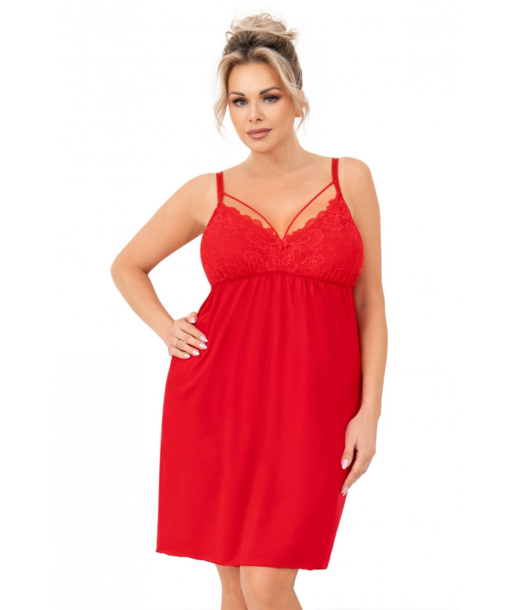 moteriški plus dydžio naktiniai su nėriniais