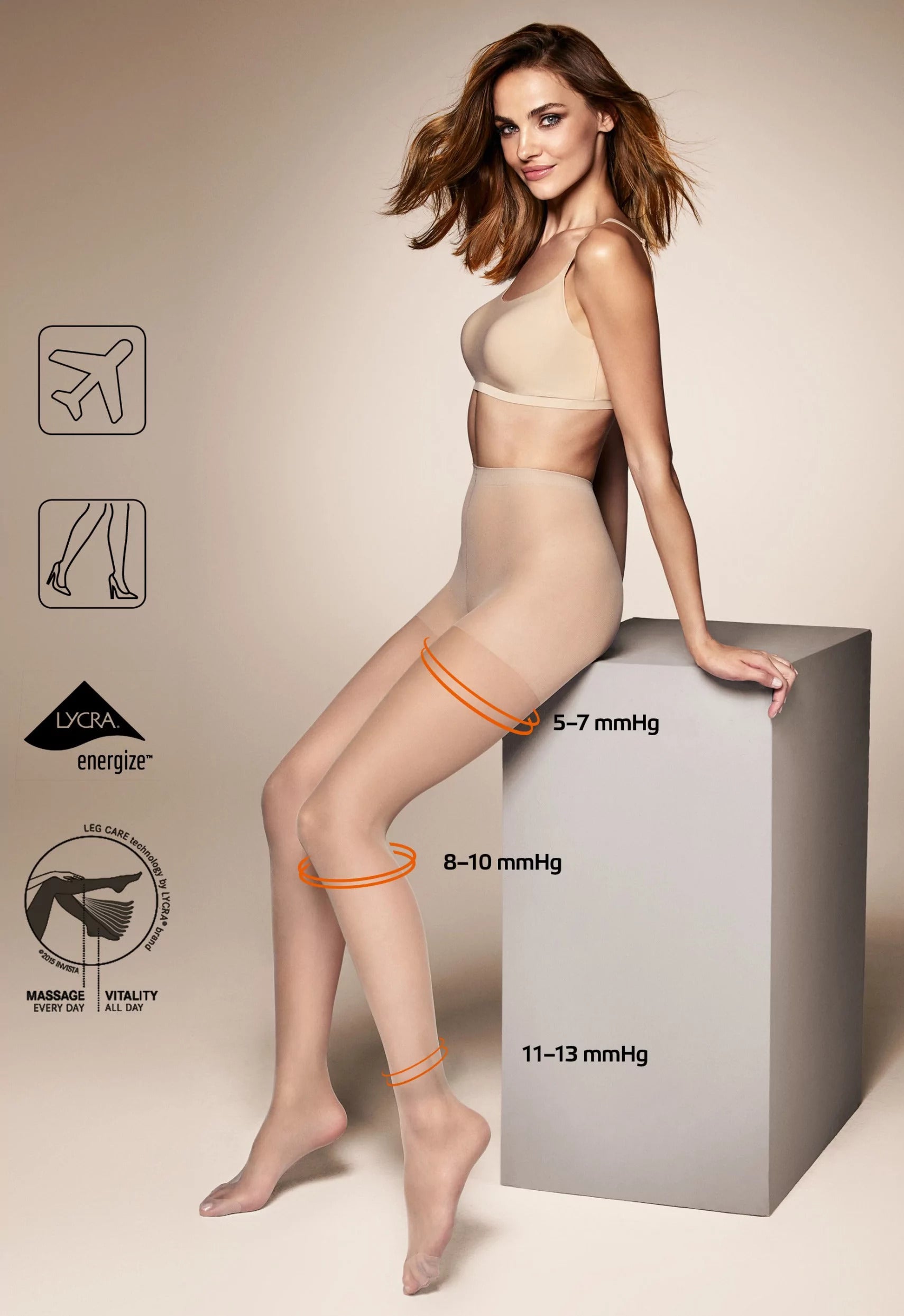 kompresinės moteriškos pėdkelnės