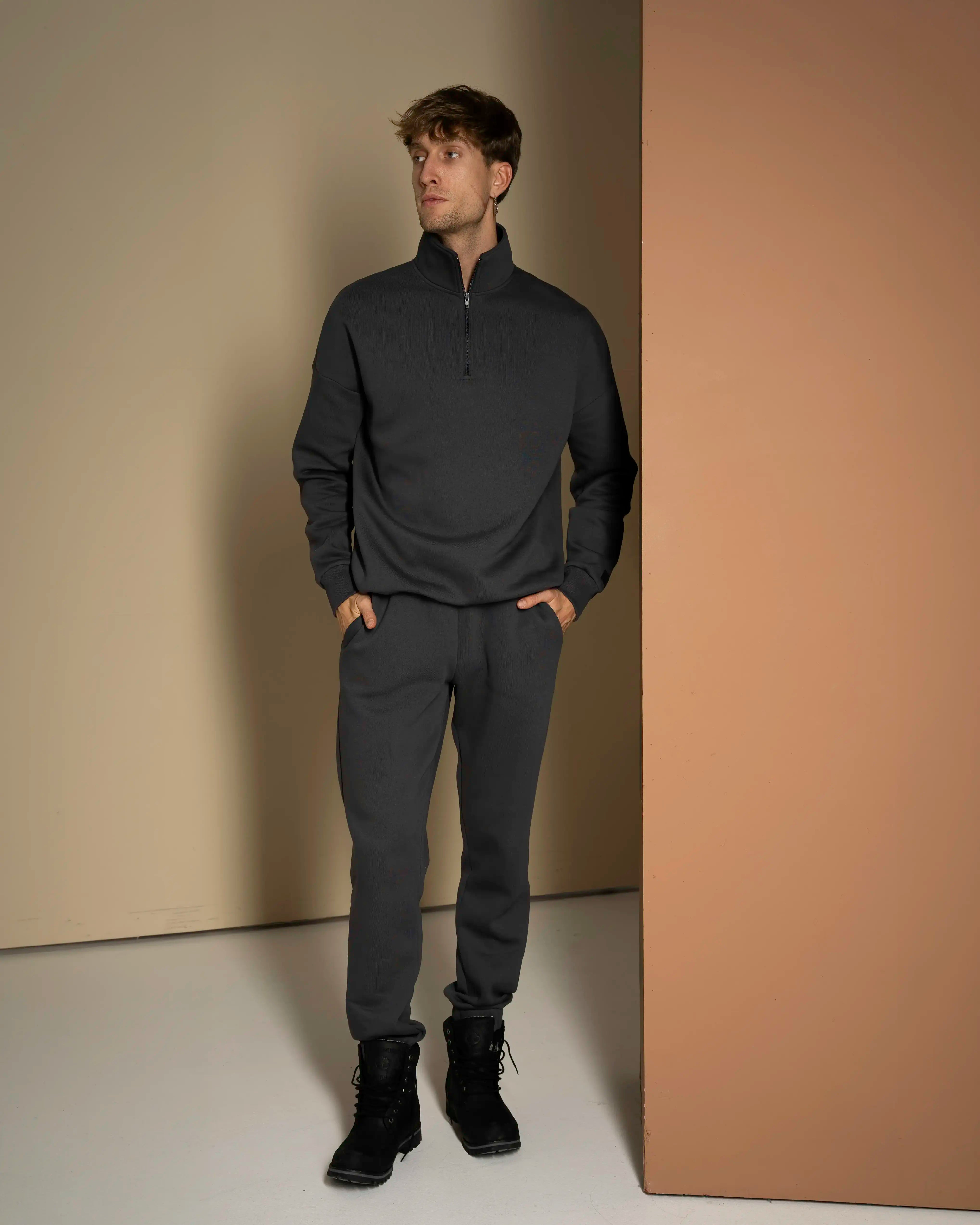 cutmyfashion Men's Leisure Tracksuit Paulius Iron