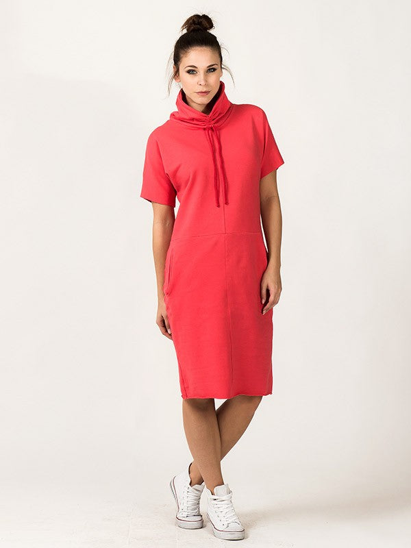Tessita medvilninė suknelė "Raina Coral"